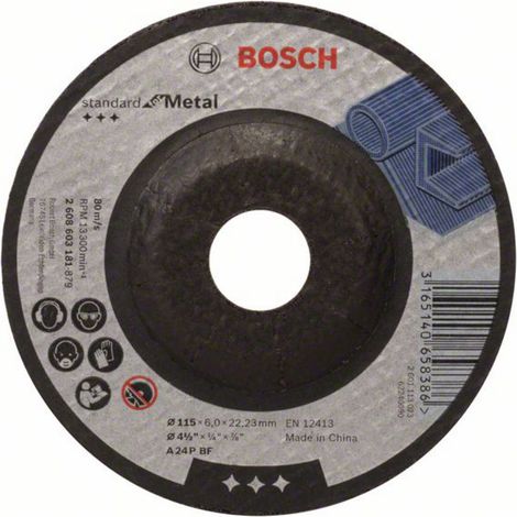 Bosch Accessories 2608603181 Schruppscheibe gekröpft 115 mm 1 St. Stahl (1/5)