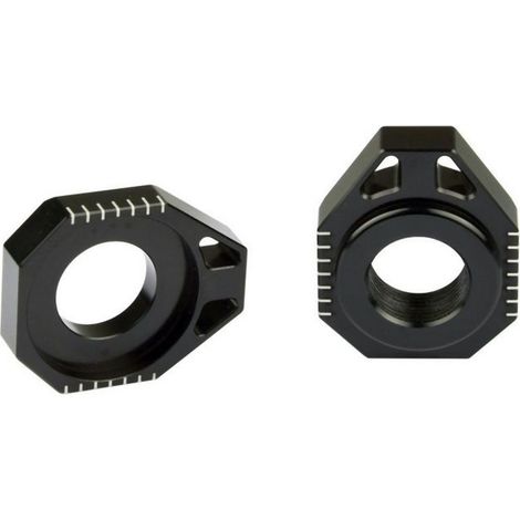 Tendicinghia posteriore Scar Racing per KTM 125 - 450 SX / SXF '23-'25, 250 - 500 EXCF '24-'25, 250 - 450 XCF '23-'25, colore nero (1/2)
