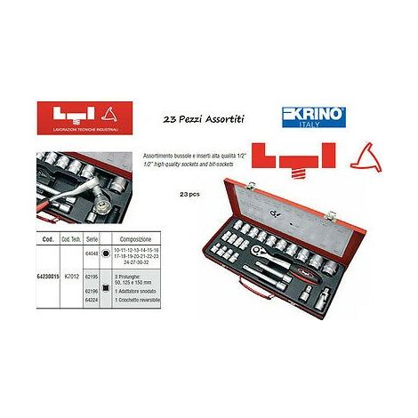 Assortimento CHIAVI A BUSSOLA 23 PZ LTI (1/3)