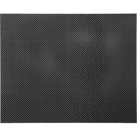 Plaque en fibre de carbone haute dureté 3K, résistante à la corrosion, pour avions radiocommandés. Tissu sergé brillant, surface brillante, 200 x 250 x 0,5 mm.