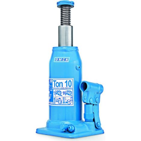SOLLEVATORE IDRAULICO A BOTTIGLIA CRIC CRICK PORTATA 10 TON/10000KG OMCN 127 (1/5)