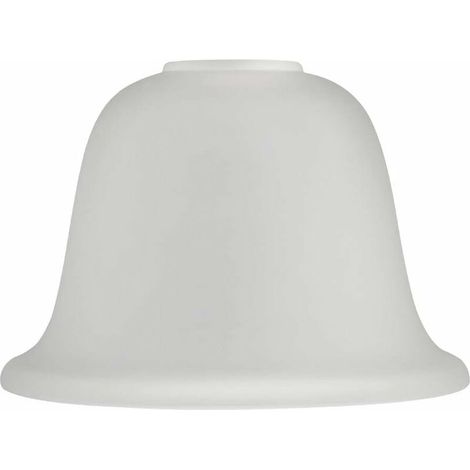 royaluxe -Abat-jour de remplacement en verre blanc H11.5cm W17cm (1 article ) (1/3)