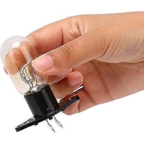 Ampoule de four à micro-ondes avec culot 230 V 20 W et douille [jkw] (1/3)