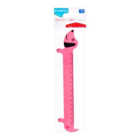 Righello di plastica 15 cm Cane (1/2)