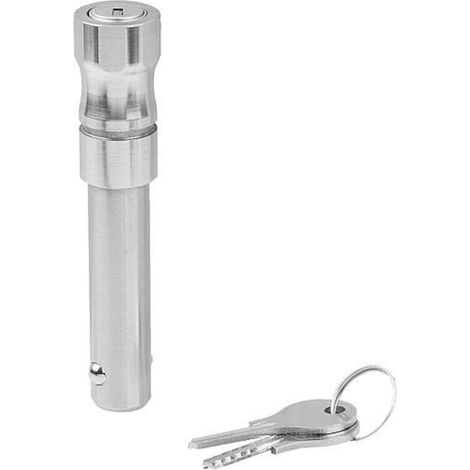 KIPP Kugelsperrbolzen abschließbar Form A 16mm 70mm Edelstahl (1/4)