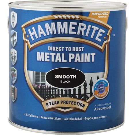 Vernice hammerite smooth finish antiruggine asciugatura rapida lucida