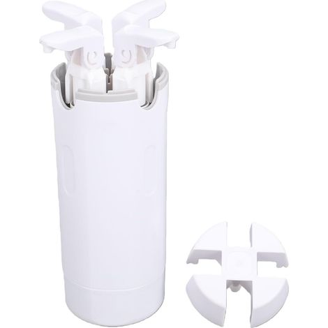 4-in-1 Nachfüllbarer Reisespender, auslaufsicherer Kosmetikpumpbehälter für Shampoo, Lotion und Spülung, ideal fürs Fitnessstudio, 17 x 6 cm (1/5)