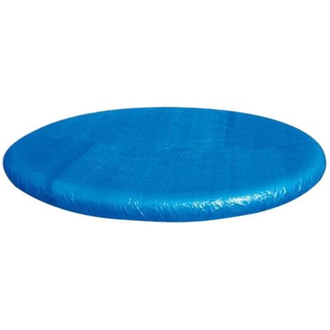 RHG Bâche De Piscine Ronde,Bâche Pliable Imperméable Anti-Poussière avec Cordon pour cour, extérieur, jardin, maison（Diamètre 244cm） (1/5)