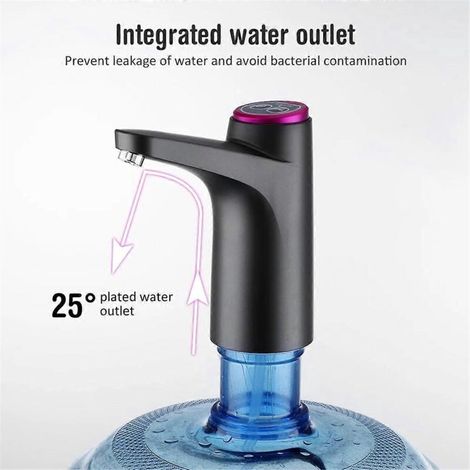 Distributeur d'eau automatique, pompe à eau électrique, commande par bouton B-- (1/5)