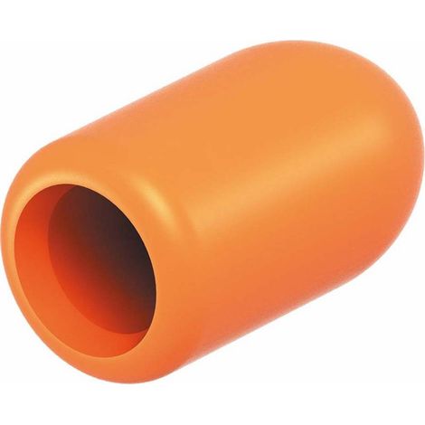 OBO Bettermann Capuchon de protection pour chemin de câbles grillagée 3,9mm 3,9mm polychlorure de vinyle orange pur RAL 2004, 6003750 (1/2)
