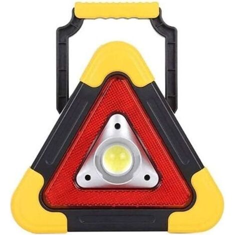 Projecteur LED, Lampe de travail, Projecteur rechargeable, Projecteur d'extérieur pour camping avec port USB, Étanche, pour la réparation automobile (1/5)