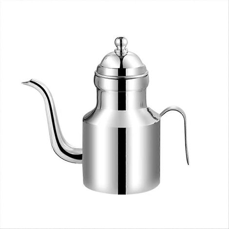 Acier inoxydable Olive distributeur d huile bouteille 310ml goutte sans Pouring huile pot récipient de rangement salade (1/5)