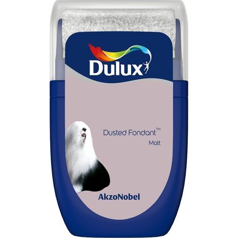 Dulux Retail Matt Emulsion Tester Paint Pot - 30ml - Dusted Fondant
