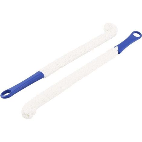 Brosse de Nettoyage - Kit complet 2 Nettoyeurs Bouteilles Outil Ménager Multifonction Destiné à Le Carafes À Vin, XU, Verres Verres, Tasses - KZQ (1/4)