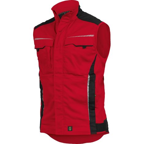 Leibwächter Weste Flex-Line FLEXV22 Gr. 5XL rot/schwarz
