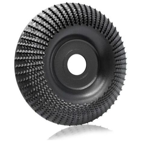 Wood Grinder Disc 125mm, Wood Abrasive Disc, Tungsten Carbide Wood Grinding Discs for Shaping, Grinding and Cutting - Compatible with 115mm or 125mm Angle Grinders (1/5)