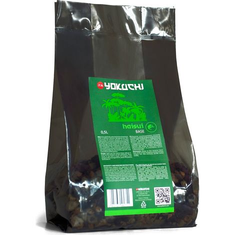 Drainagesubstrat für ein Terrarium mit tropischen Pflanzen (Wald) im 0,5-Liter-Glas