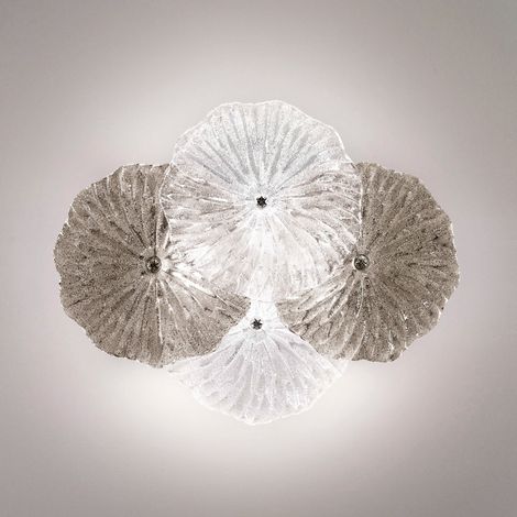 Mariposa par/soff.260x160x115mm.blco op. 2x6w led 2x550lm. dim.triac-base s/vetri (1/4)