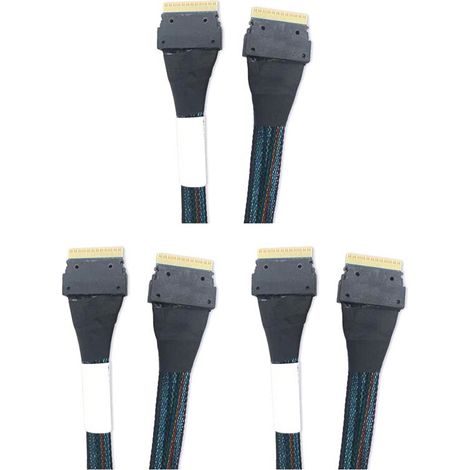 Adaptador de tarjeta de video externa 3X PCIe 4.0 SlimSAS SFF8654 8i a 8i Series 9500 de alta velocidad NVMe disponible 0.5M