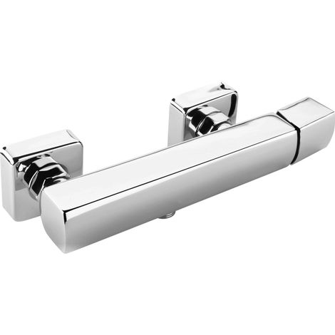 KFA Morganit Wand-Duscharmatur in modernem Design verchromt