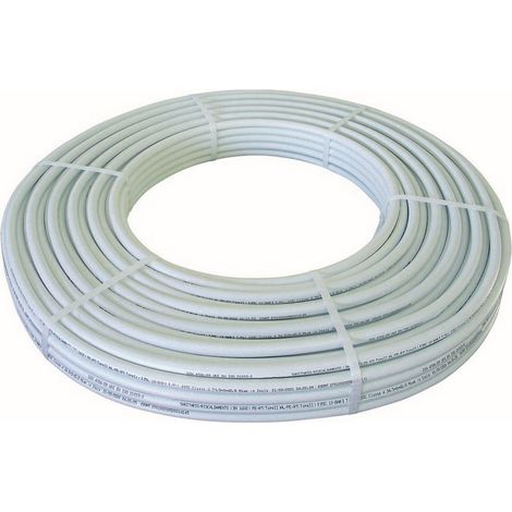 100MT TUBO MULTISTRATO NUDO spessore alluminio mm. 0,20 mis. 16x2,0 MT 100 (1/2)