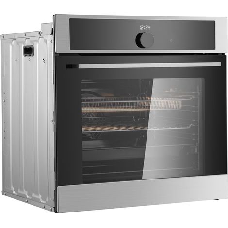 Four encastrable 24 pouces, four mural électrique 16 fonctions de cuisson, 2,68 pi³, préchauffage rapide 200°C en 5 min, 3550W, grille et plaque incluses, cuisine (1/5)