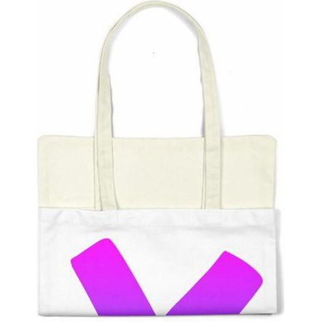 Sac Shopping - Coton - 48 x 55 cm - Porté Épaule - 1 Pièce (1/4)