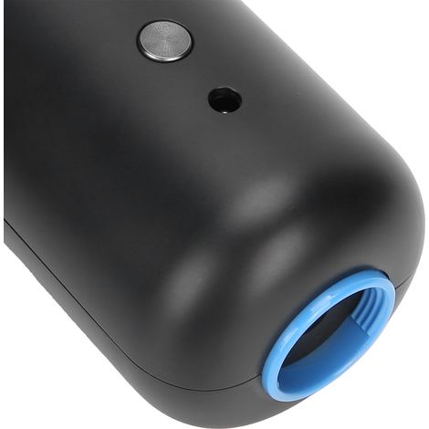 Bomba de vacío portátil [Bomba de vacío] Bomba de vacío eléctrica manual, dispositivo de succión al vacío, negro, ABS, 657 g, 18 x 6 cm, compatible con todas las bolsas (1/5)