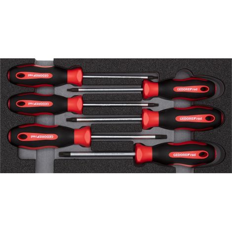 Gedore Schraubendrehersatz TX 2/6 CT-Modul 6-tlg.