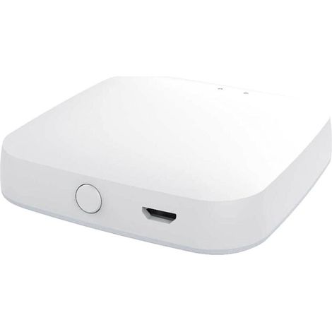 Applicable ZigBee 3.0 Gateway Wireless, WiFi ZigBee Hub Bridge, APP Tuya Smart Life, connecte jusqu\'à 30 appareils ZigBee (1/5)