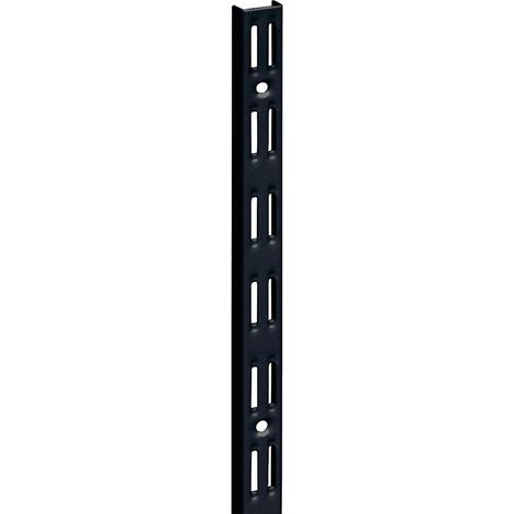 Guida doppia Masidef cremagliera 50 cm colore nero