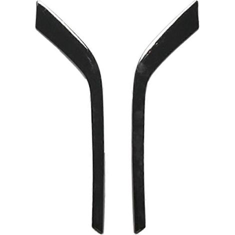 Frontstoßstangenzubehör für BMW 5er G60 2024 Sport: Stoßstangenlippe, Spoiler und Splitter, glänzend schwarz. (1/5)