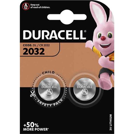 PILA A BOTTONE '2032' Pz 2- 3 V- 10 blister  - DURACELL