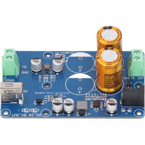 Super condensateur UPS pour alimentation ininterrompue RPI, entrée DC9-24V, sortie DC5V3A, 10-60S, Endurance, économie de données 2S (1/5)