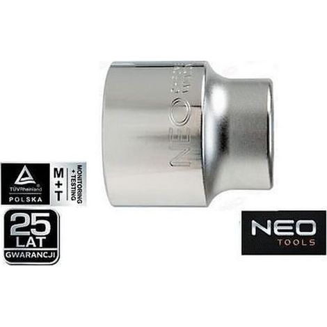 CHIAVE A BUSSOLA 60mm - attacco 3/4 - profilo poligonale - 08-332 NEO TOOLS (1/5)
