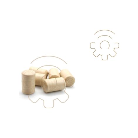 TAPPO SINTETICO D 23X38MM CF 100 PZ