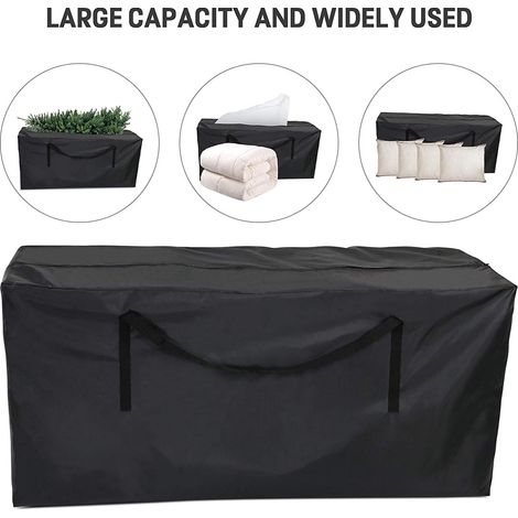 Sac de stockage de meubles de jardin multifonctionnel imperméable sacs de stockage extérieur organisateur durable 1737651CM (1/5)