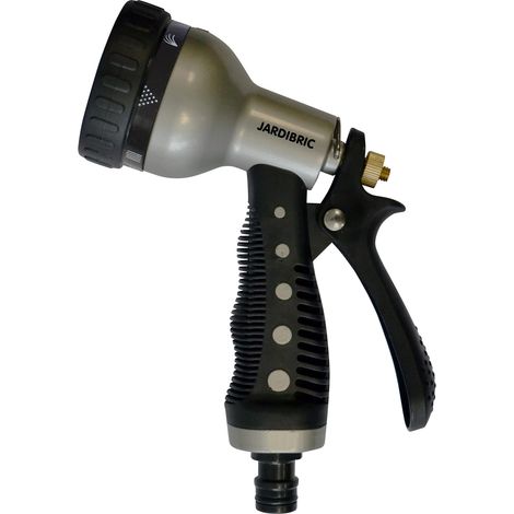 Pistolet Métal Gainé Jardibric 7 Jets Gamme Traditionnelle (1/5)
