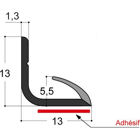 Türbodendichtung Joint-dual f3-22 Staubschutz Geräuschreduzierung