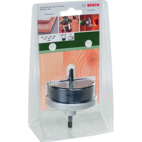 Corona para madera: Set 7 uds x 18.5mm  BOSCH 2609255635 (1/2)