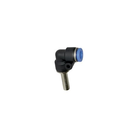 Riegler L-Steckverbindung, Stecknippel 4 mm »Blaue Serie« mini, Schl.-Ã˜ 4 (1/2)