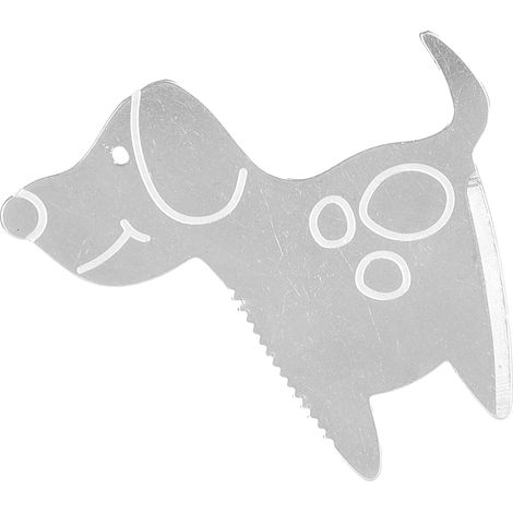 Gua-Sha-Platte aus Edelstahl für Gesichtsmassage und Muskelentspannung (1/5)