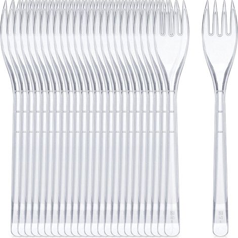 Reusable plastic forks 175 cm set of 25 235492443 (1/5)