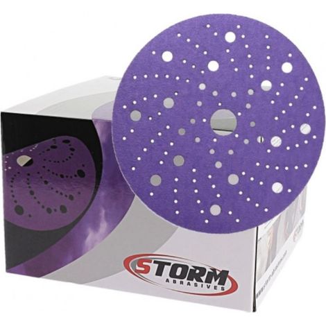 Disque velcro multi trous céramique 150mm grain 80 Dialann