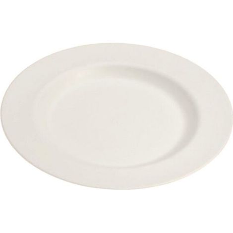 Assiette jetable plate Elegance 27 cm en cellulose - 50 pièces - Ecobioshopping (1/2)