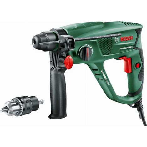 Bosch – Perforateur burineur 600W – Force de frappe 1,9J – Mandrin SDS plus avec adaptateur – Pour béton, maçonnerie, bois et métal (1/10)