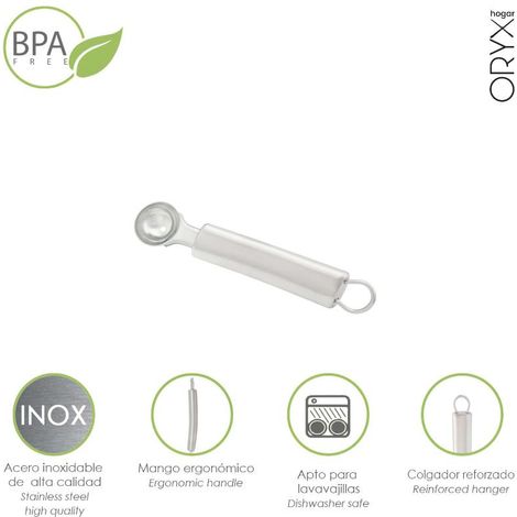 Vaciador De Frutas y Verduras Acero Inoxidable 3 x 19 (Alt.) cm. (1/2)