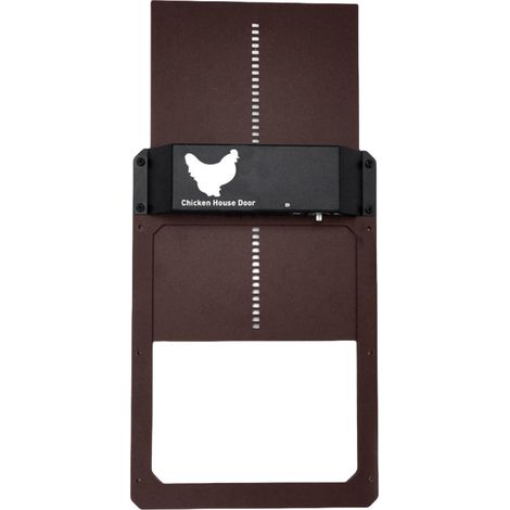 Nouvelle porte automatique pour poulailler 2022, porte entièrement en plastique avec capteur de lumière - (1/5)