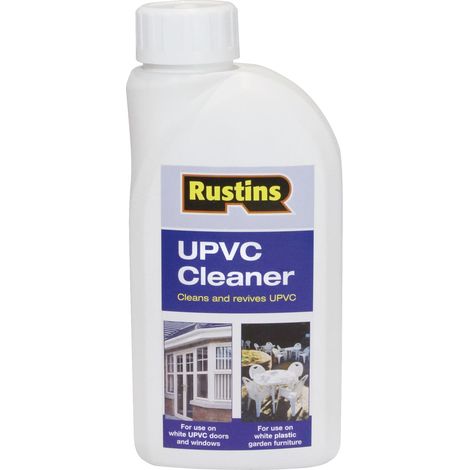 Rustins PVCu Cleaner 500ml - Cleans and Restores White PVCu Surfaces (1/2)