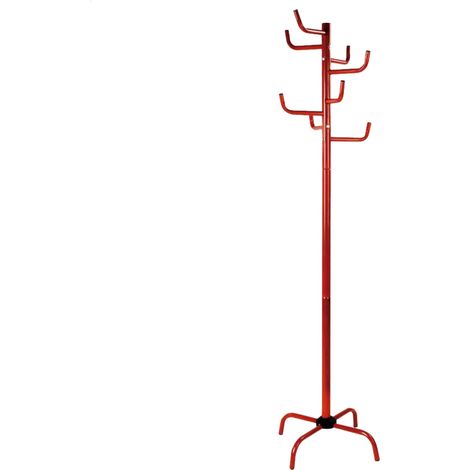 Perchero tree metalico rojo